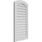 Ekena Millwork Arch Top Surface Mount PVC Gable Vent: Functional, w/ 3-1/2"W x 1"P Standard Frame, 22"W x 42"H GVPAR22X4201SF - alternate 3